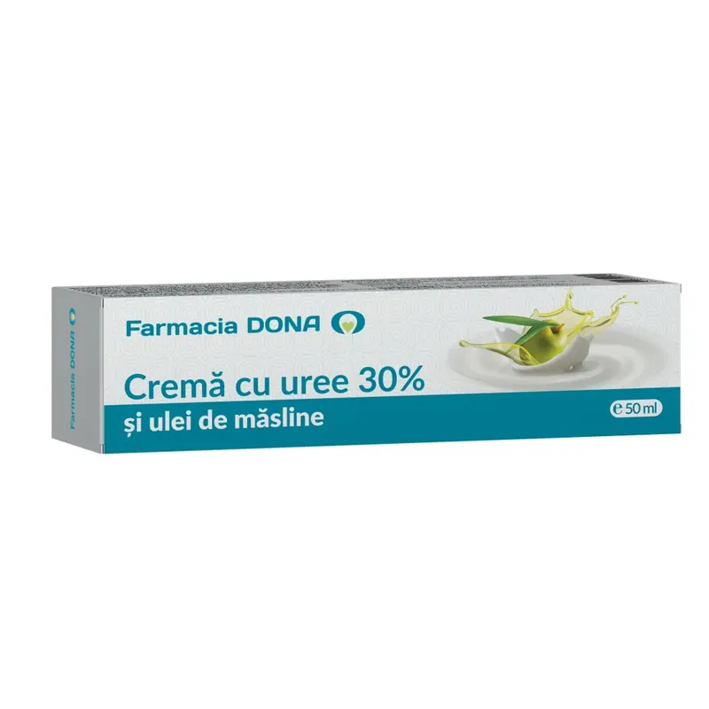 Reduceri Crema cu uree 30% si ulei de masline, 50 ml, Farmacia DONA